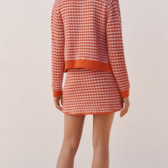 Zara Crochet Knit Lady Jacket Sweater size Small - Picture 9 of 9